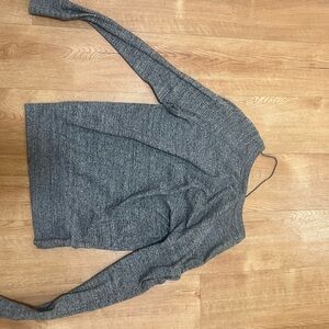 Gray Long Sleeve Sweater